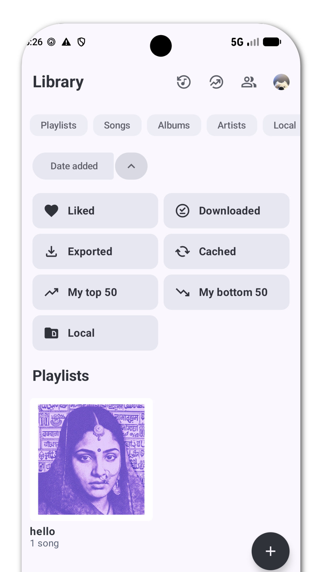 Echo Music 下载功能入口